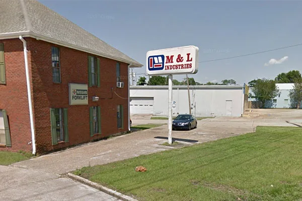 M&L Industries sign at the Metairie store, 5201 Airline Dr